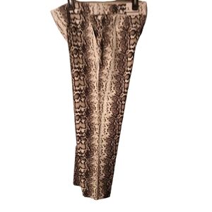 Snakeskin capris by JL